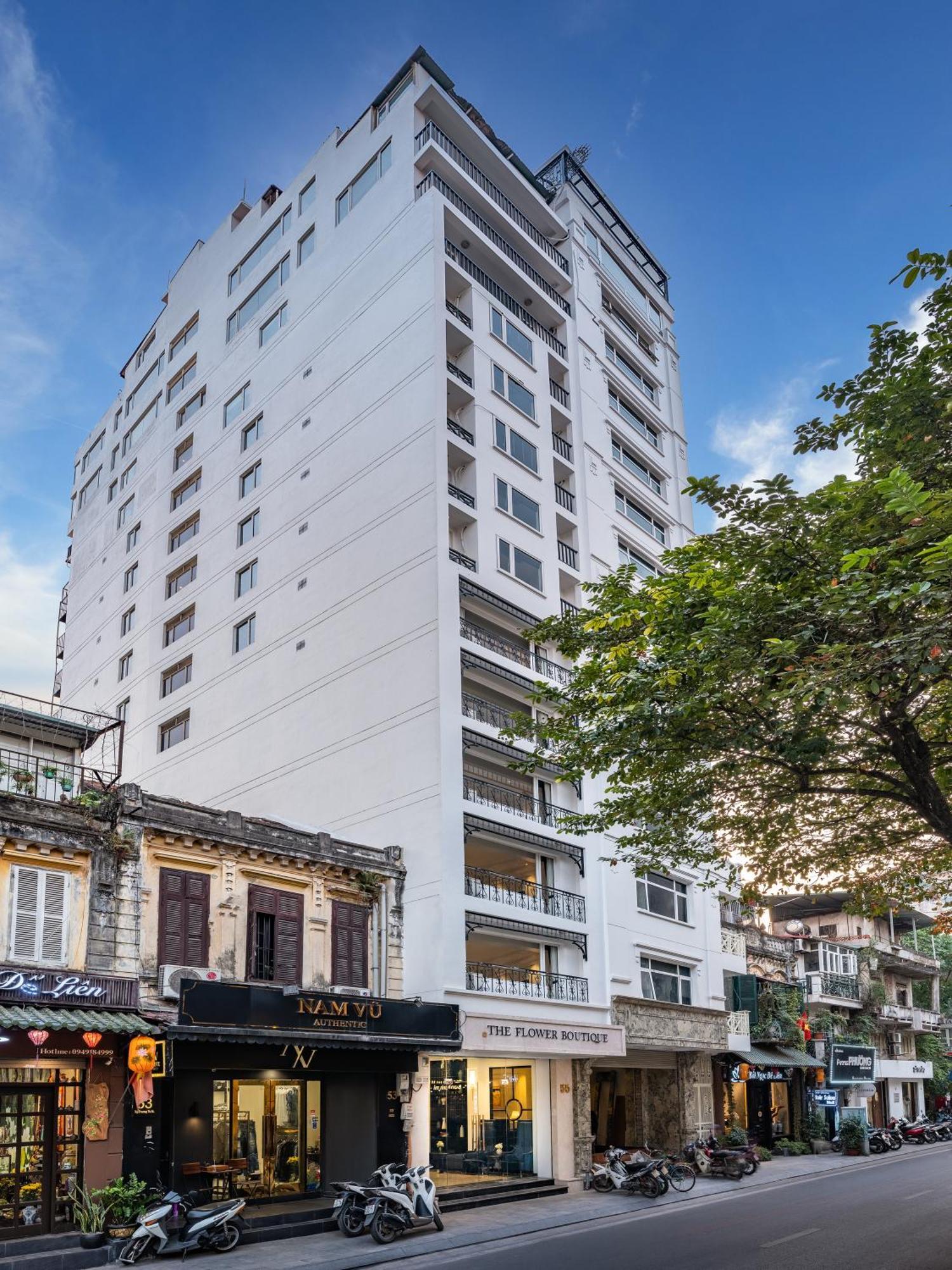 The Flower Boutique Hotel & Travel Hanoi Exteriör bild